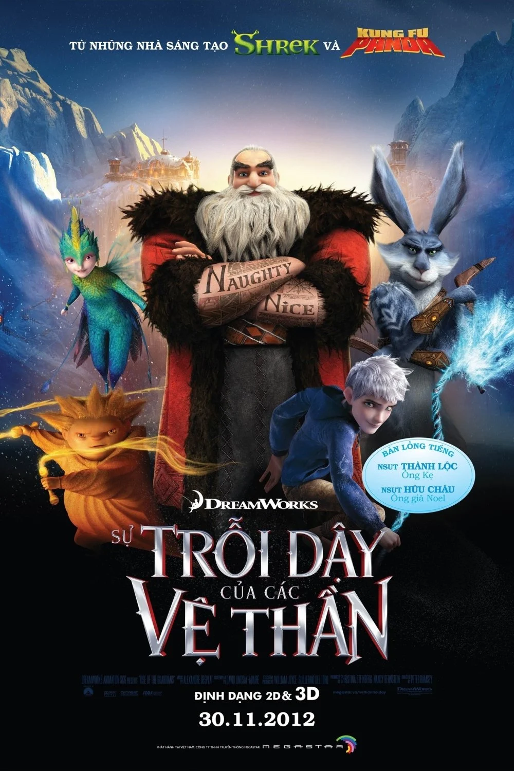 Sự Trỗi Dậy Của Các Vệ Thần - Rise of the Guardians (2012)
